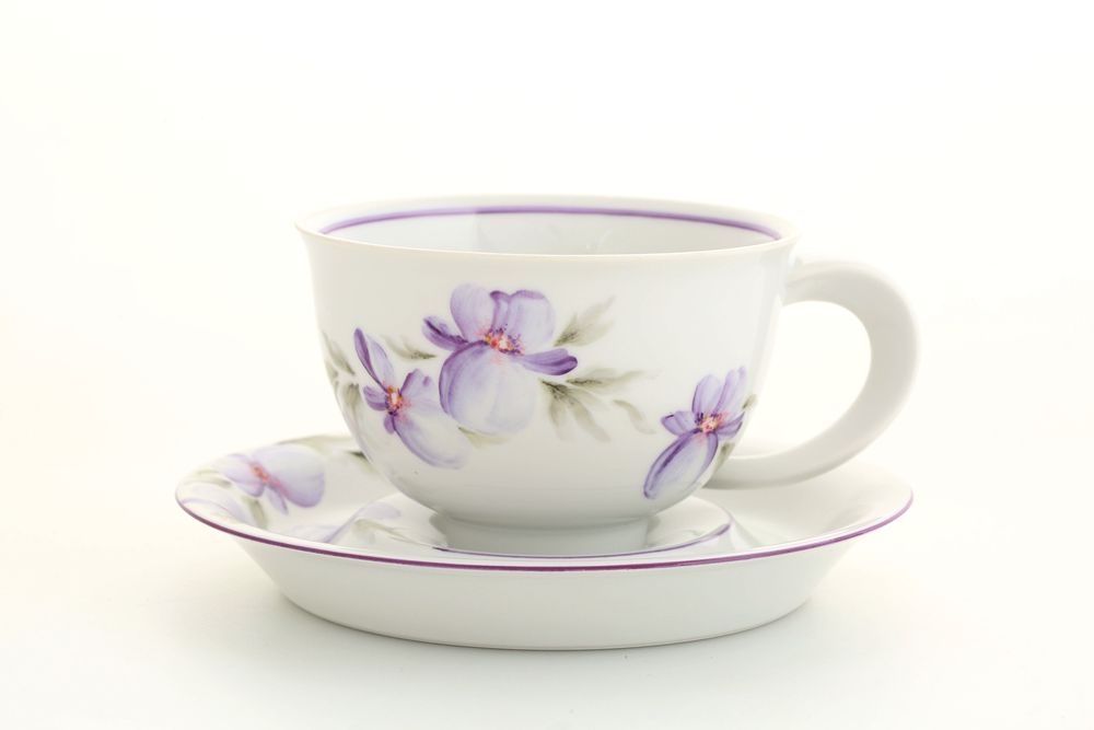 Чашка с блюдцем Чайная пара Артикул 52120411-310G