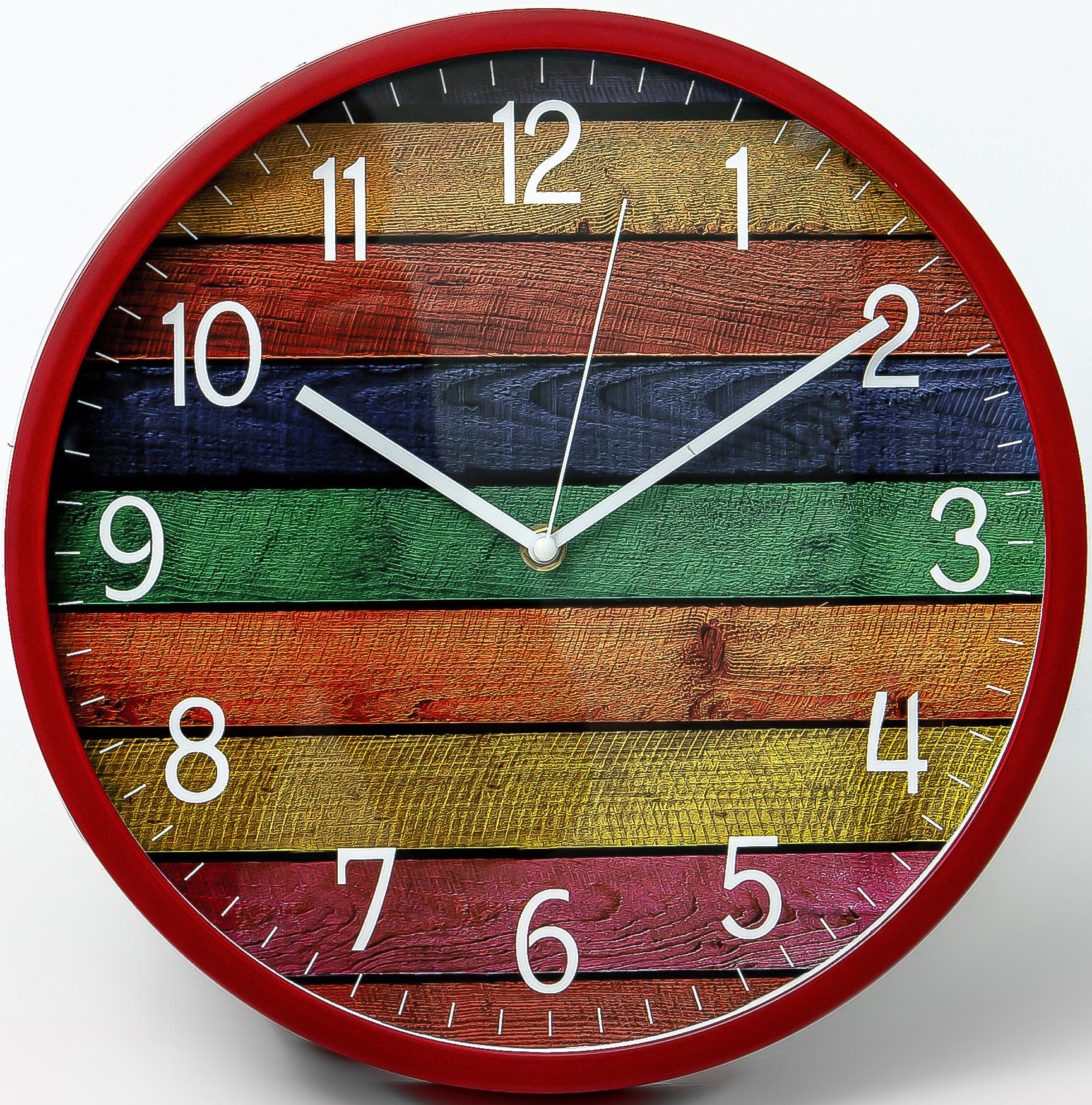 Часы настенные круглые Home art 32 см Артикул 31414