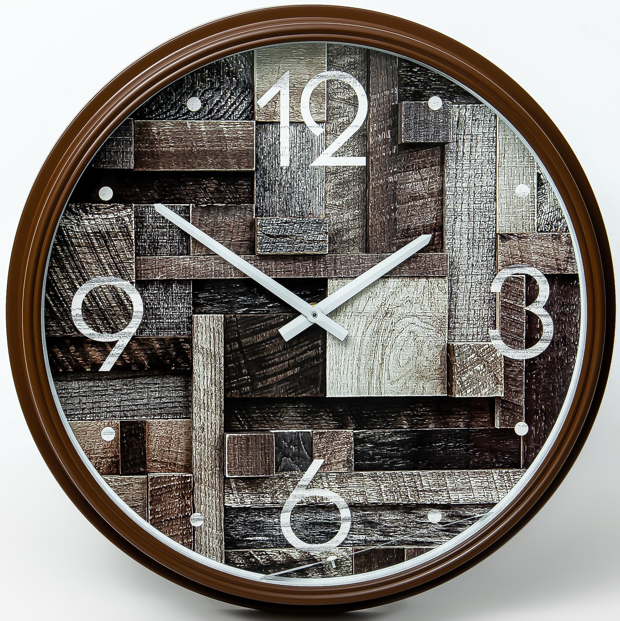 Часы настенные круглые Home art 40 см Артикул 152-33039