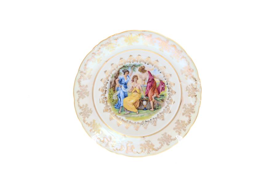 Комплект тарелок глубоких Carlsbad Фредерика Мадонна Перламутр 23 см(6 шт)