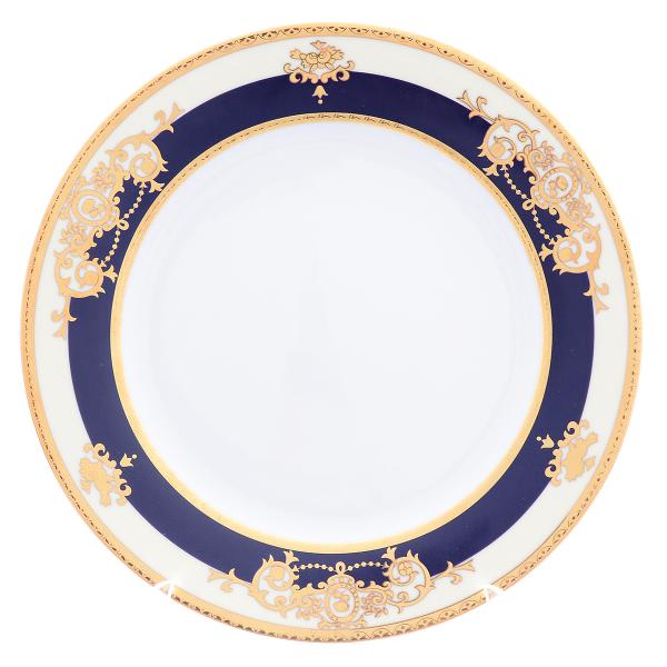 Комплект тарелок Thun Яна Кобальтовая лента 25см (6 шт)