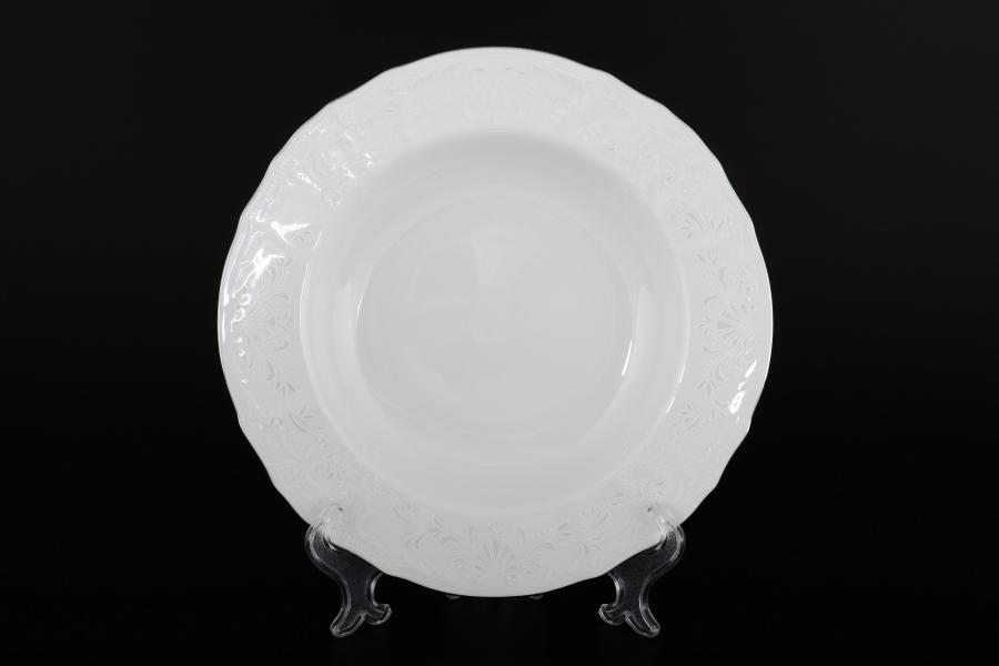 Комплект тарелок глубоких Bernadotte Платиновый узор 23 см(6 шт)