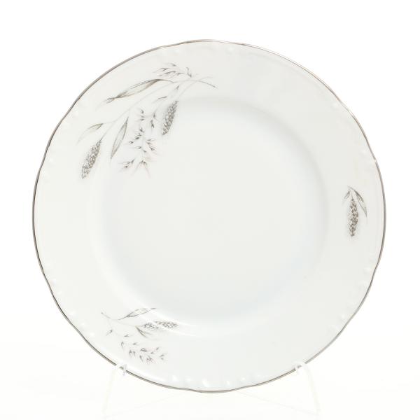 Комплект тарелок Thun Констанция Серебряные колосья 17 см(6 шт)