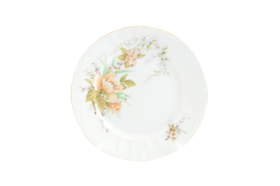 Комплект тарелок Bernadotte Зеленый цветок 17 см(6 шт)