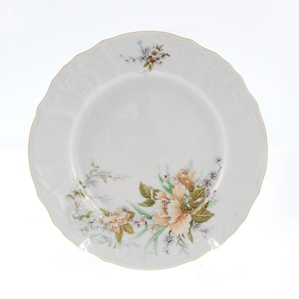 Комплект тарелок Bernadotte Зеленый цветок 19 см(6 шт)