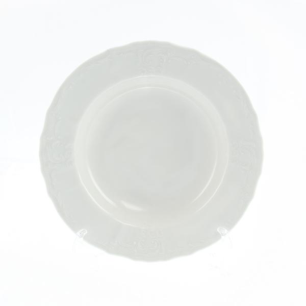 Комплект глубоких тарелок из фарфора Bernadotte Недекорированный 23 см(6 шт)