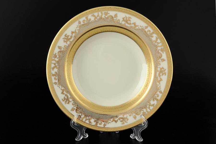 Комплект тарелок глубоких 22 см Crem Gold 9320 (6 шт)