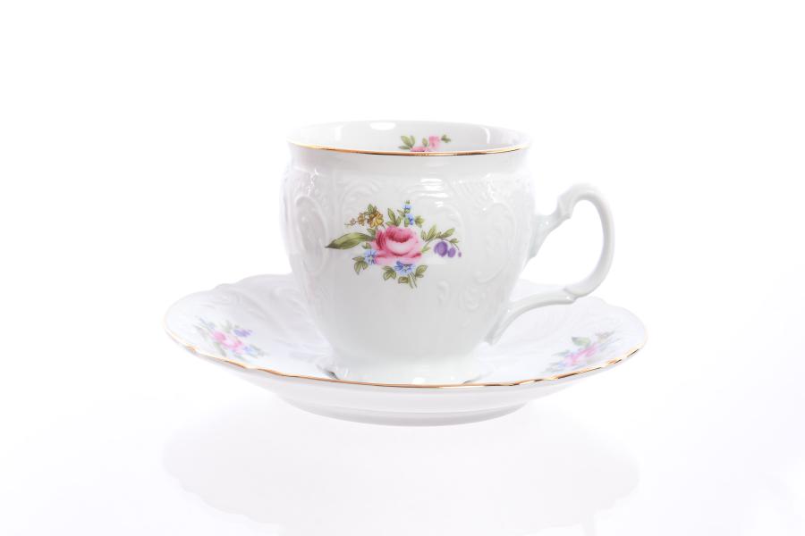 Комплект чайных пар бочка Bernadotte Полевой цветок 240 мл