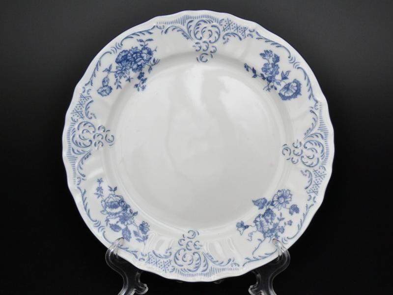 Комплект тарелок 21см Бернадотт Синие розы (6 шт)