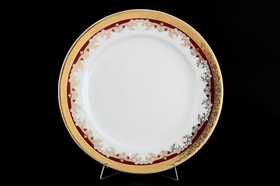 Комплект тарелок 27 см Кристина Красная Лилия (6 шт)