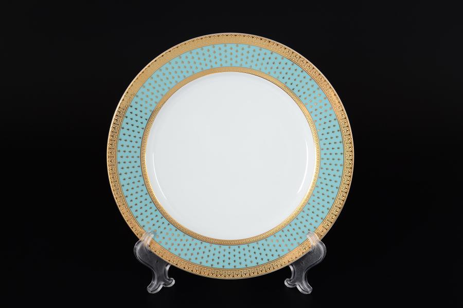 Комплект тарелок Thun Луиза Мантия голубая 25см (6 шт)