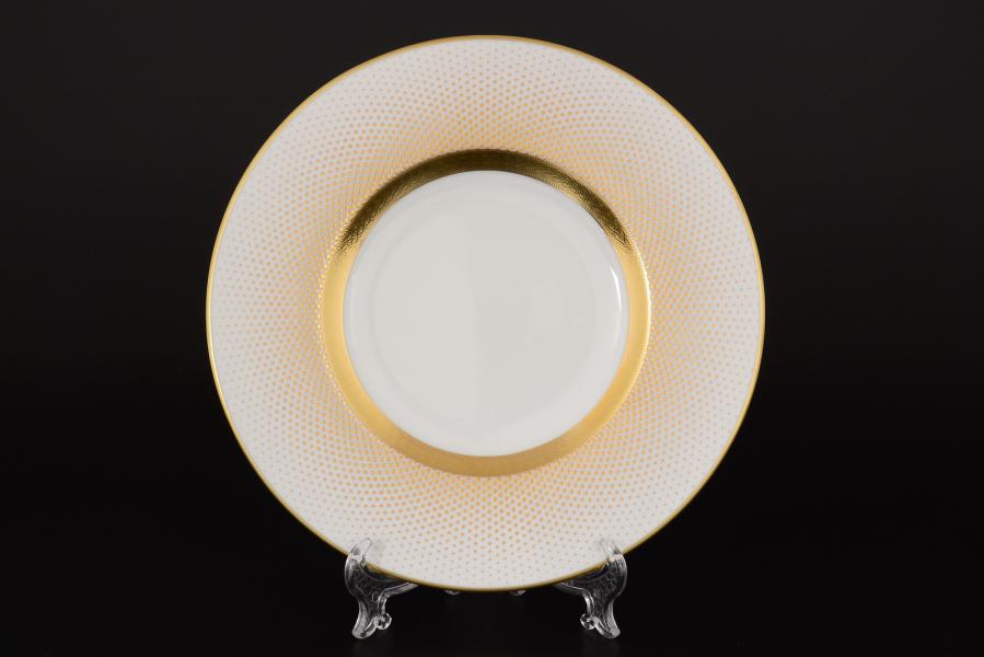 Комплект тарелок Falkenporzellan Rio white gold 22см(6 шт)