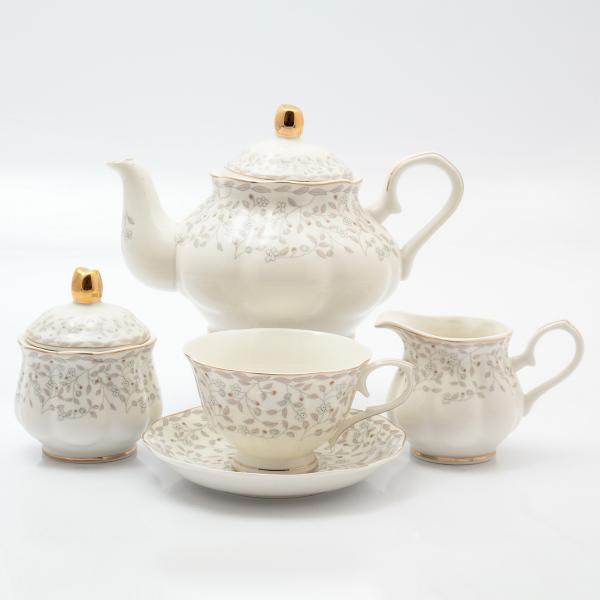 Фарфоровый чайный сервиз Вивьен Royal Classics 15 предметов
