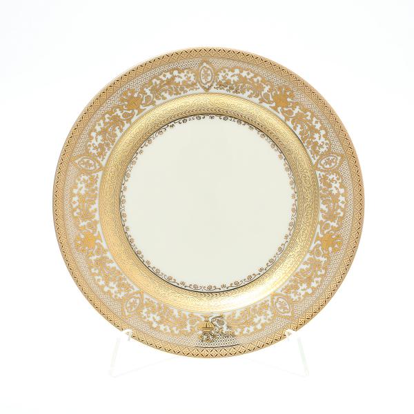 Комплект тарелок Falkenporzellan Cream Majestic Gold 17см
