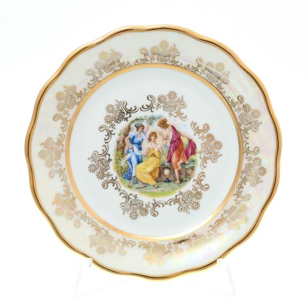 Комплект тарелок Sterne porcelan Мадонна Перламутр 17 см(6 шт)