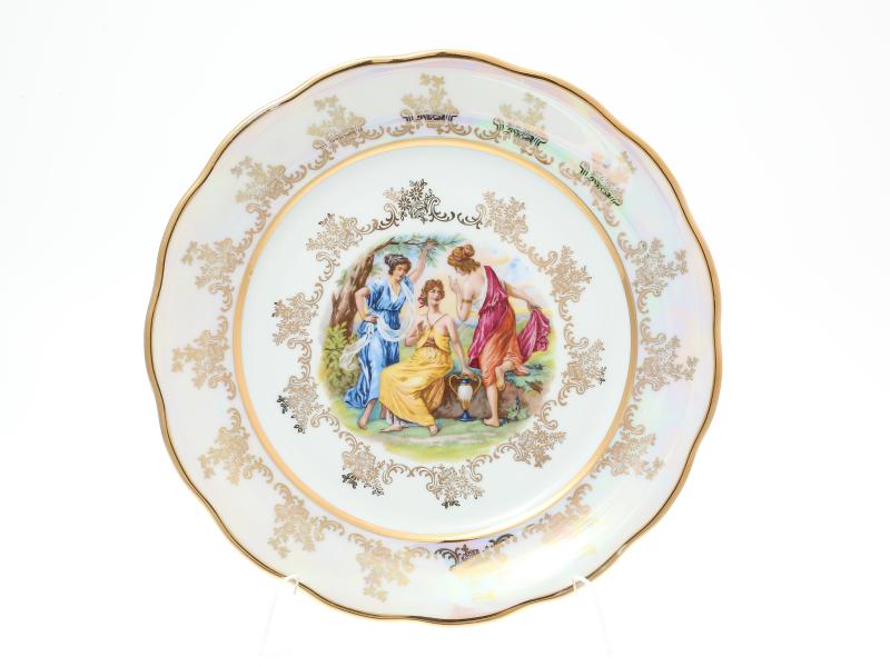 Комплект тарелок Sterne porcelan Мадонна Перламутр  26 см(6 шт)