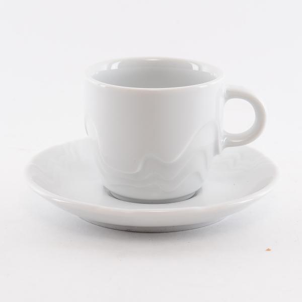 Чашка с блюдцем для кофе Benedikt melodie 110 мл