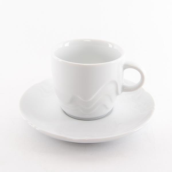 Чашка с блюдцем для кофе Benedikt melodie 170 мл