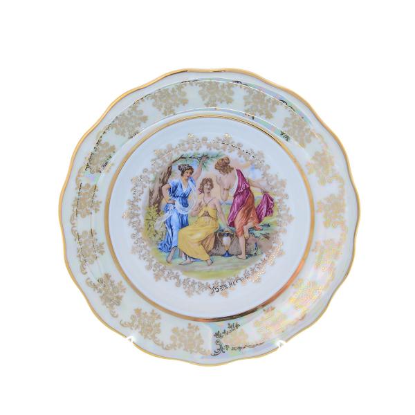 Комплект тарелок глубоких Корона Мадонна Перламутр 24 см(6 шт)