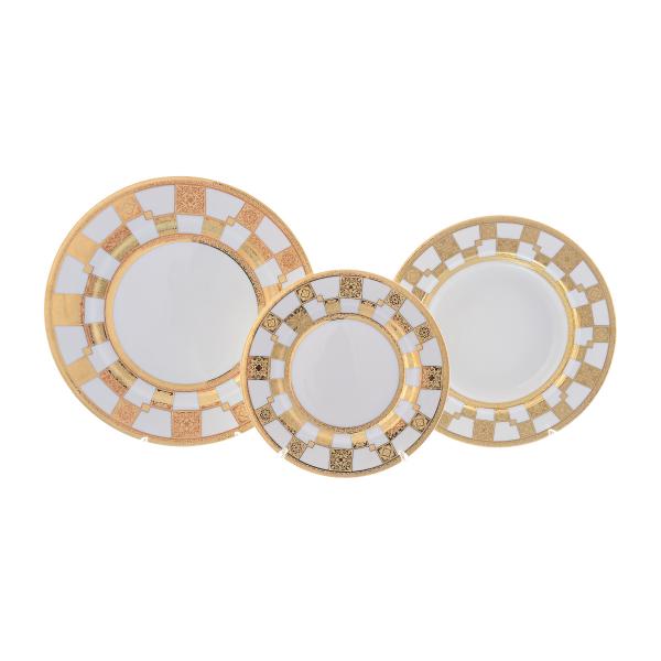 Комплект тарелок Carlsbad Romeo 18 предметов