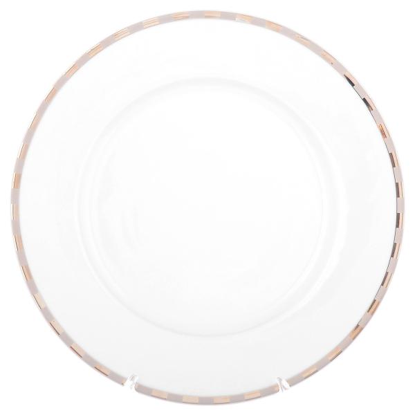 Комплект тарелок Опал Платиновые пластинки  26 см (6 шт)