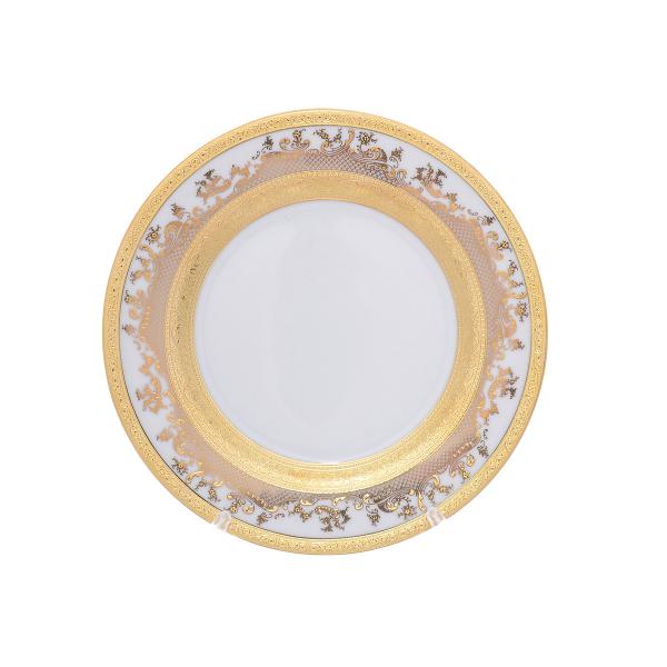 Комплект тарелок Falkenporzellan White Gold 17см