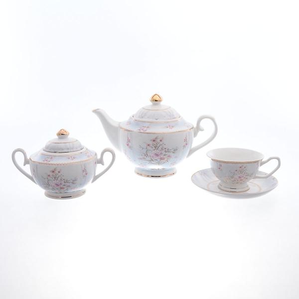 Фарфоровый чайный сервиз Royal Classics Huawei ceramics 14 предметов