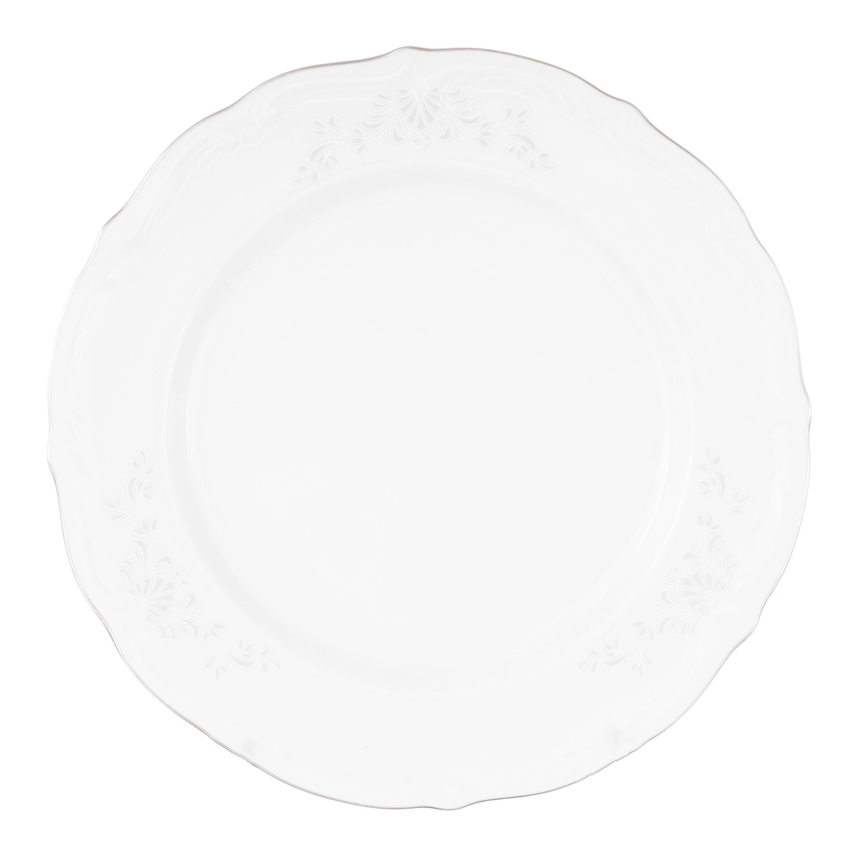 Набор плоских тарелок 25 см Repast Свадебный узор (6 шт)