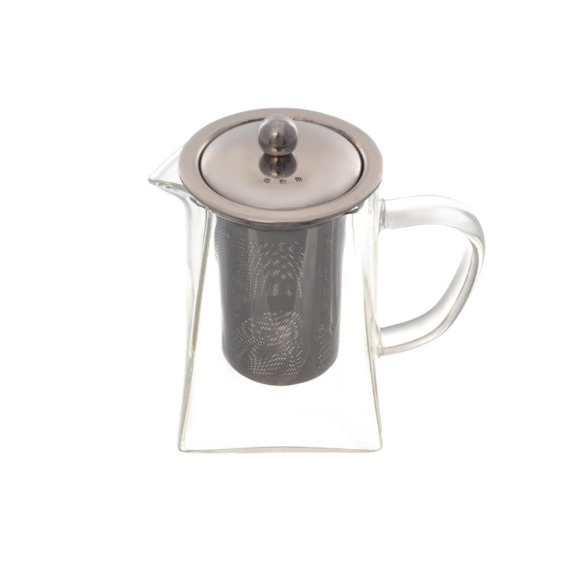 Чайник заварочный с металлической колбой квадратный Repast Air 600 мл